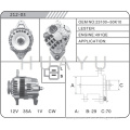 CAR 491QE NISSAN ALTERANTOR MOTOR 23100-50K10